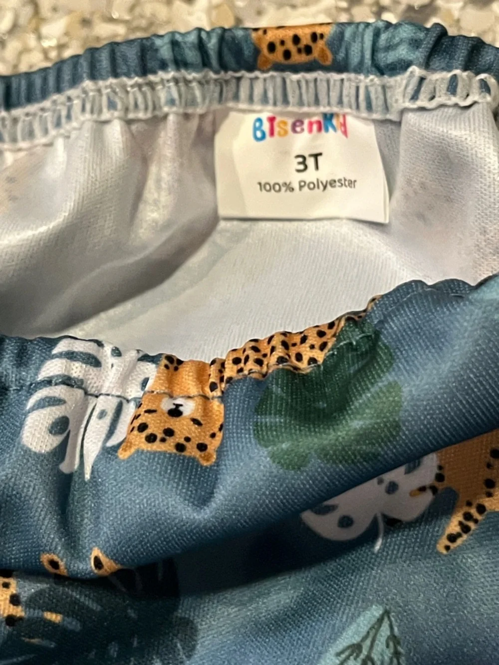 NWOT 3T Reusable Kids Diaper Cover - Ocean Whale Print - Blue NWOT